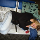 Sleeping in airports