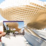 Postcards travel decor