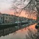 Haarlem, Netherlands sunset
