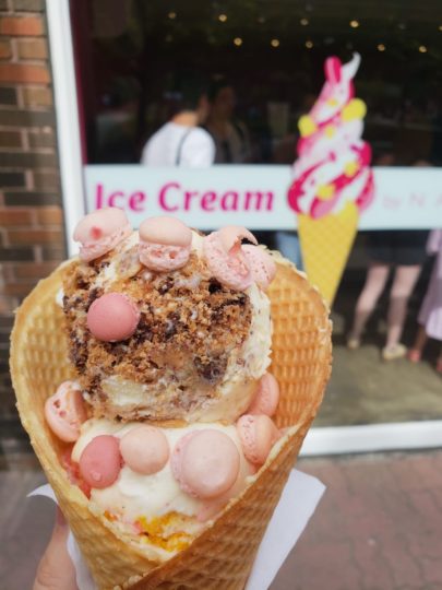 Ice cream, Toronto, Canada