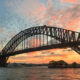 Sydney Harbour sunset
