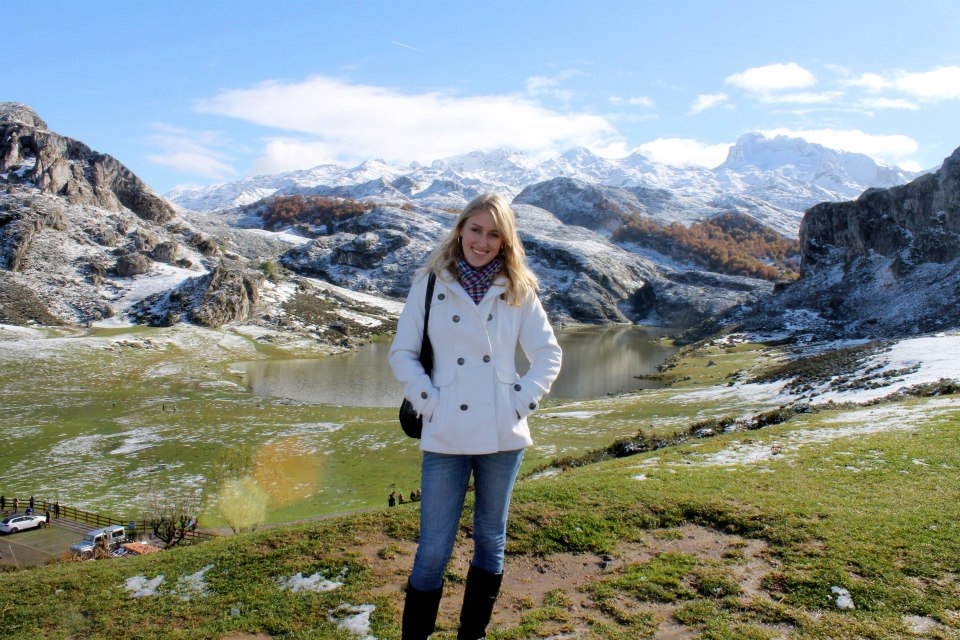 Winter travel in Asturias, Spain