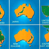 Australia's size map