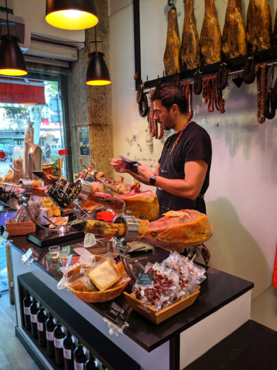 Spanish ham
