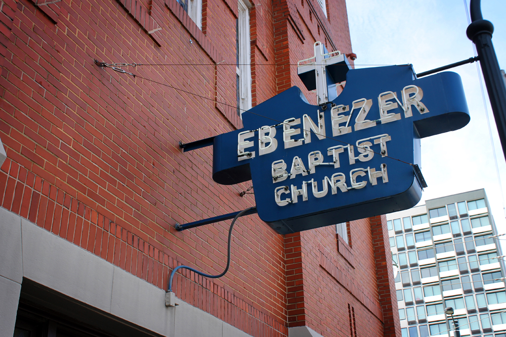 Martin Luther King, Ebenezer Baptist Church, Atlanta