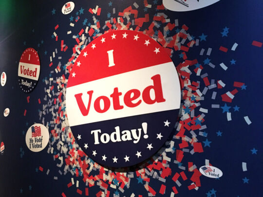 I Voted - Smithsonian Museum