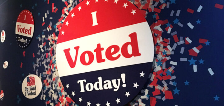 I Voted - Smithsonian Museum