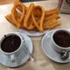 Churros con chocolate in Madrid