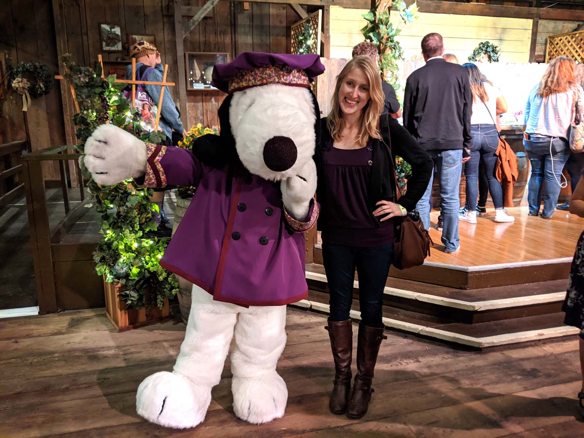 Snoopy at Knott's Boysenberry Festival