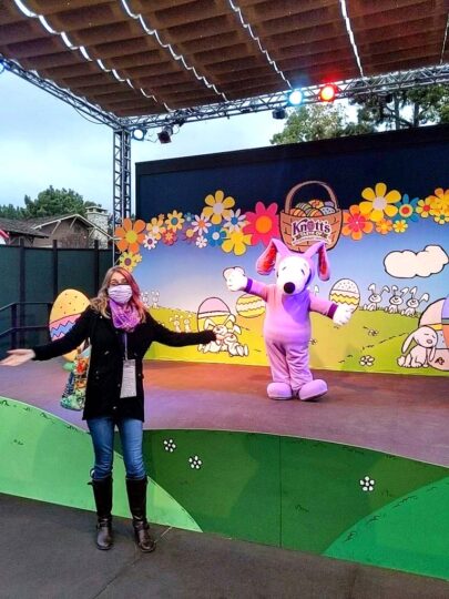 Snoopy at Knott's Taste of Boysenberry