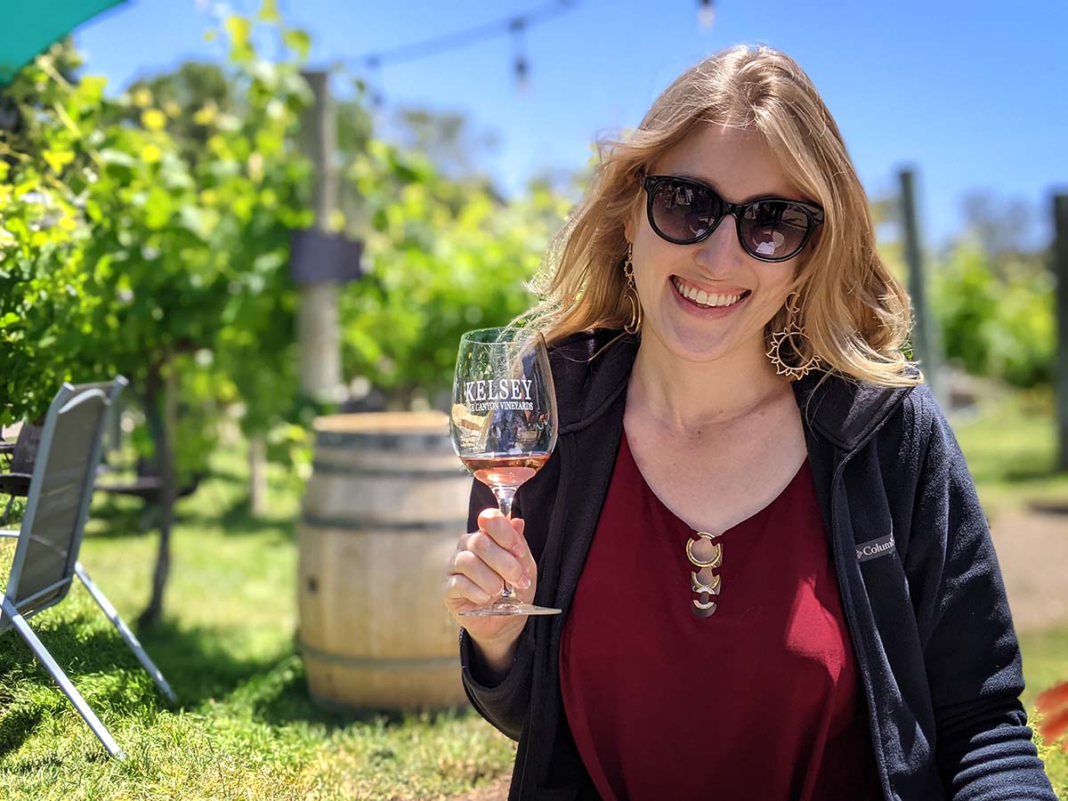 Central coast wine tasting