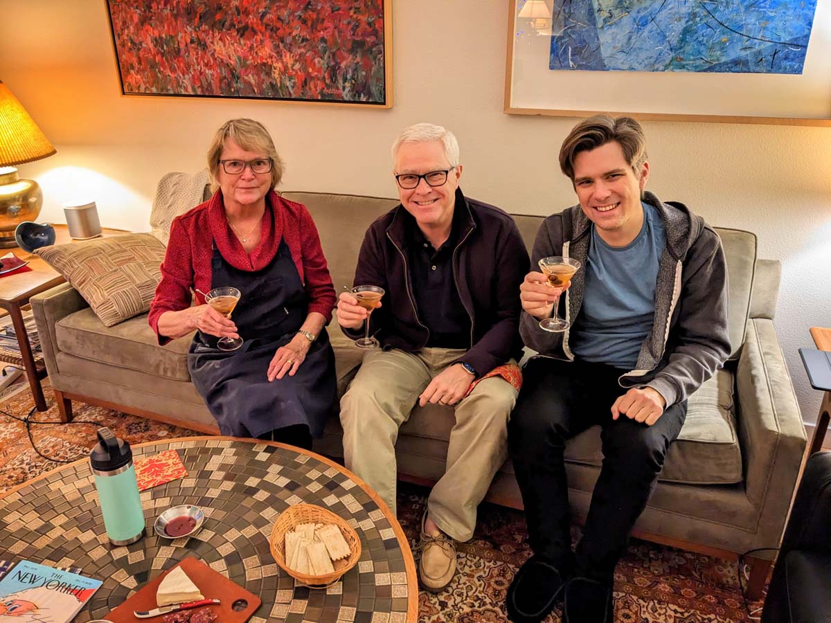 Truman and family in Portland