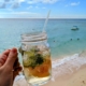 Waves Hotel welcome drink