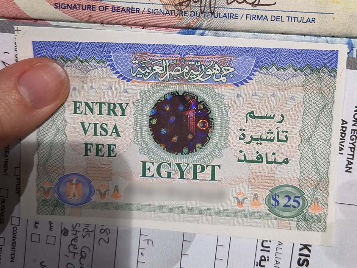 Egyptian visa