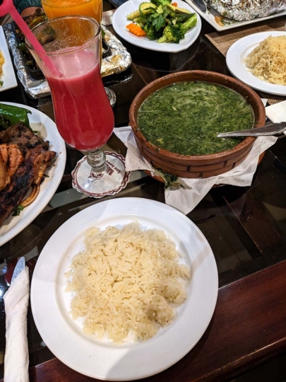 Molokhia, Egyptian dish, Cairo