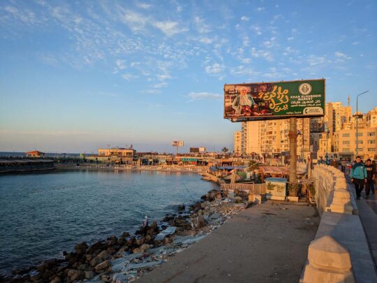 Alexandria Corniche, Egypt